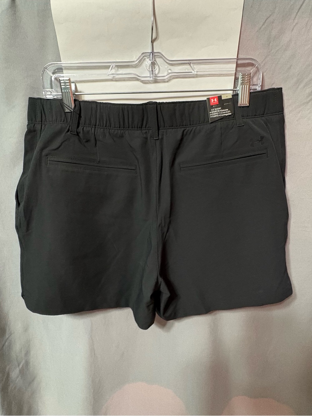 Under Armour Women's Black Athletic Stretch Shorts - Picture 4 of 10